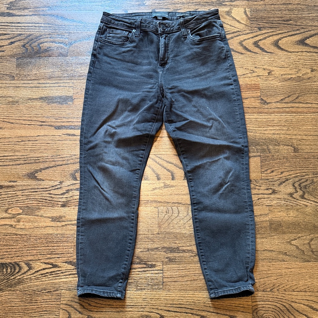 Kendall & Kylie Men's Charcoal Slim Jeans